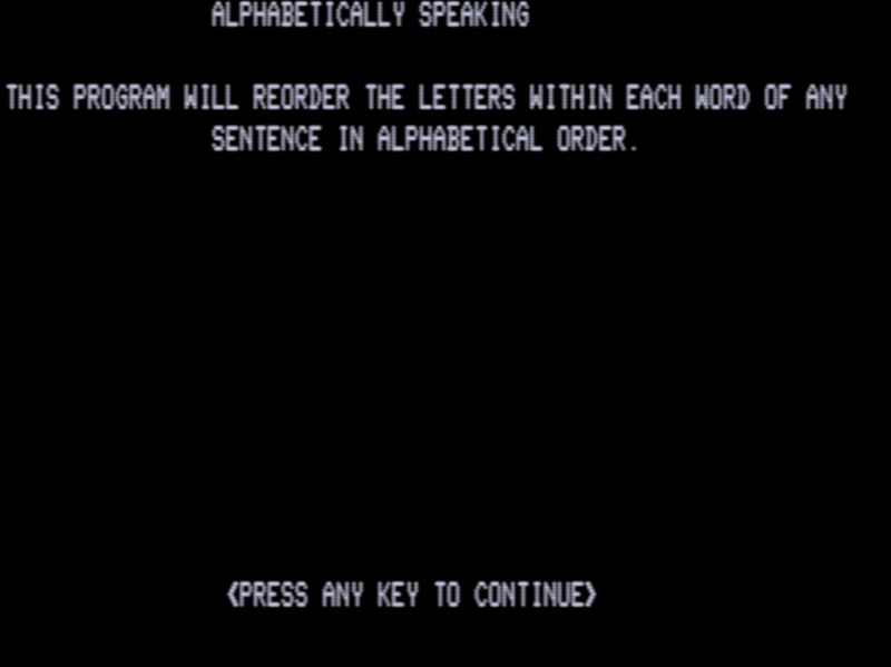 Screen shot